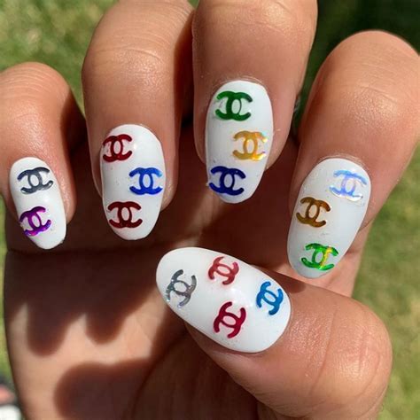 chanel logo nail art|chanel nail polish colour chart.